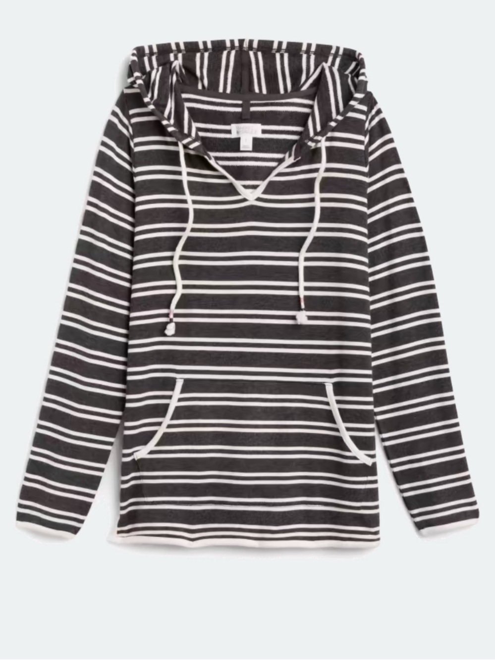 Market & Spruce Monochrome Striped Pullover